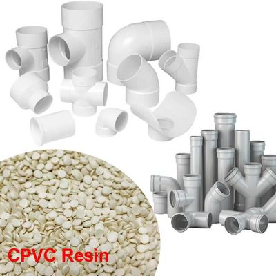 Pipe And Fittings CPVC Resin Chips For Acid Waste Drainage Systems
