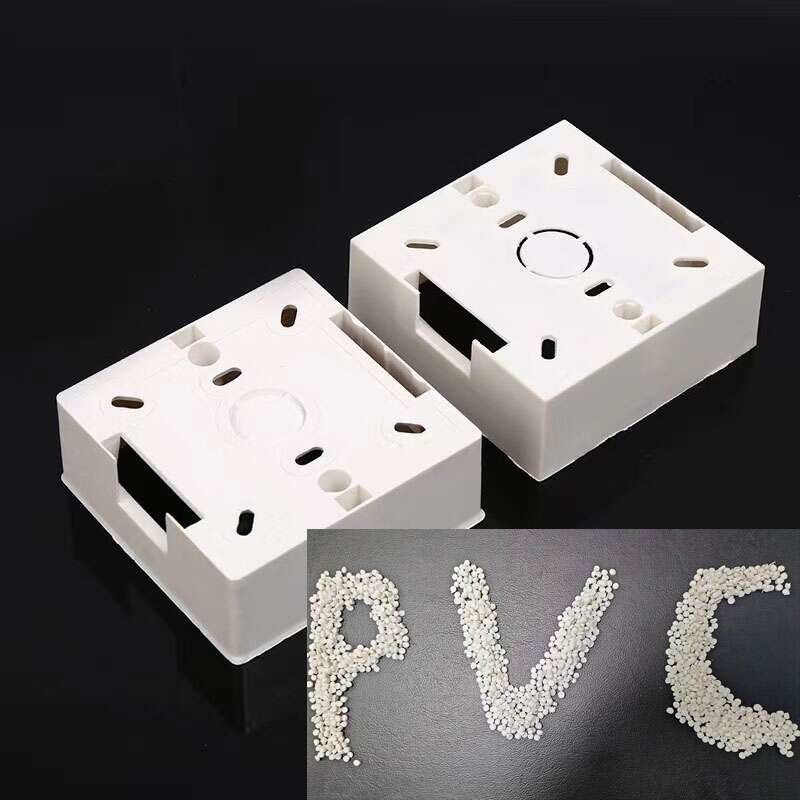 SG8 PVC Plastic Granule Electrical Box PVC Raw Material Injection Grade